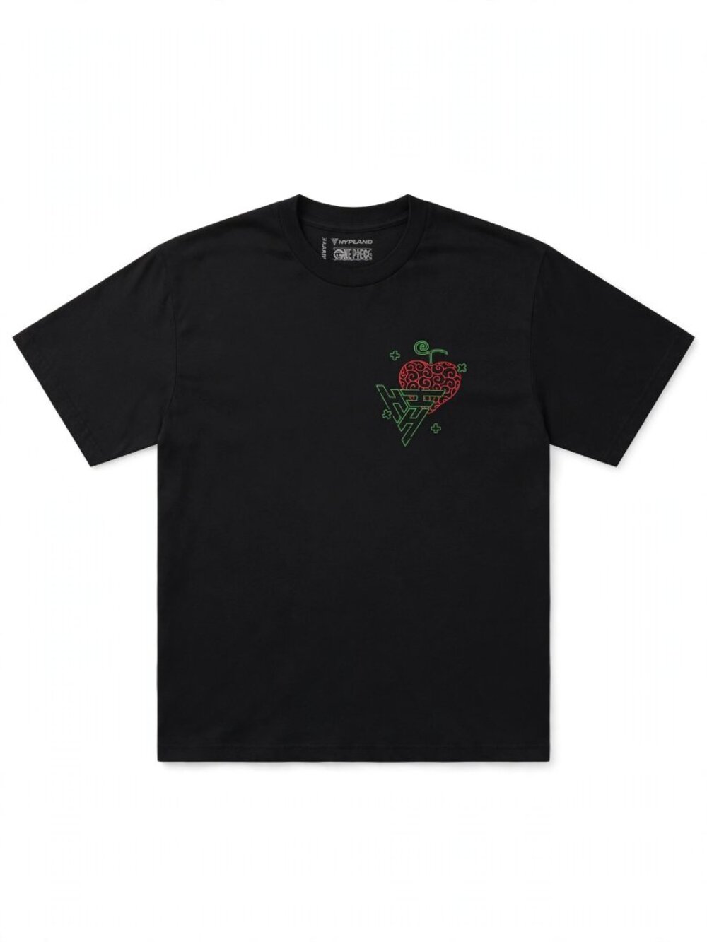Hypland x One Piece T-Shirt Men's XL Black Devil Fruit Ope Ope No Mi Official Co